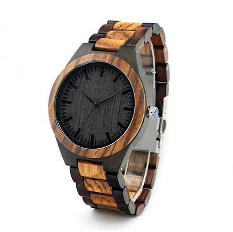 Vintage Wood Watch D30